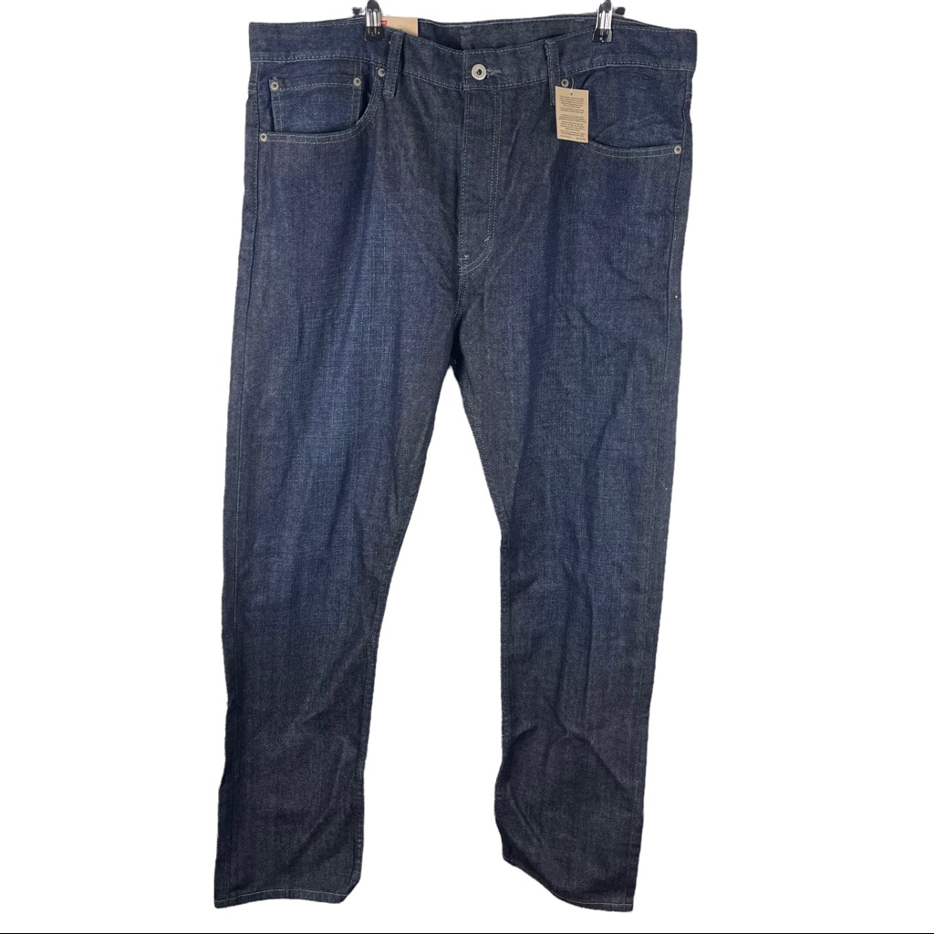 Nwt Levi’s 508 Regular Taper Fit Jeans Mens Dark Wash Sz 38 X 32